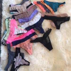 Victoria Secret gently used Thong/Tanga underwear